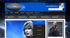 Desktop Screenshot of premierseats.com