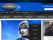 Tablet Screenshot of premierseats.com